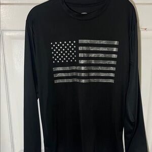 Mossy Oak Black Fishing Shirt